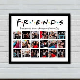 Custom Friends Photo Collage Frame